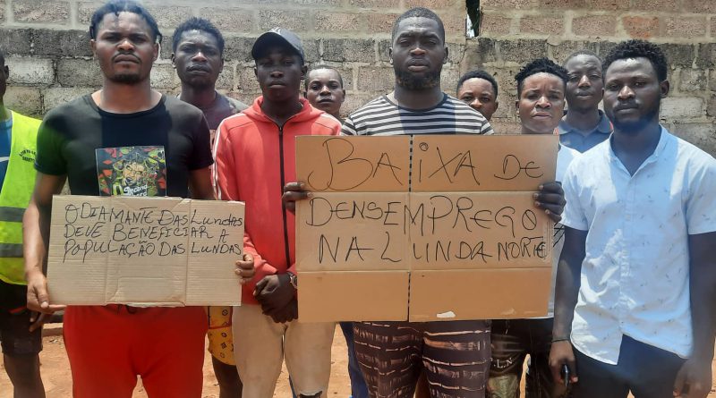 Cuango: Jovens desempregados anunciam manifestações em Cafunfo para exigir recrutamento nas empresas mineiras da região