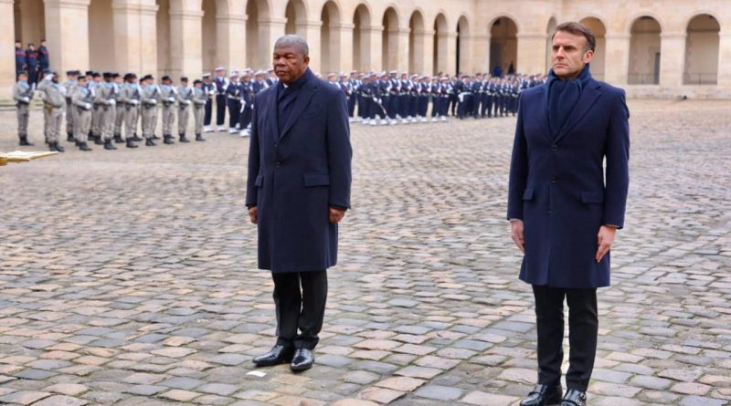 PR João Lourenço em França para visita de Estado de dois dias