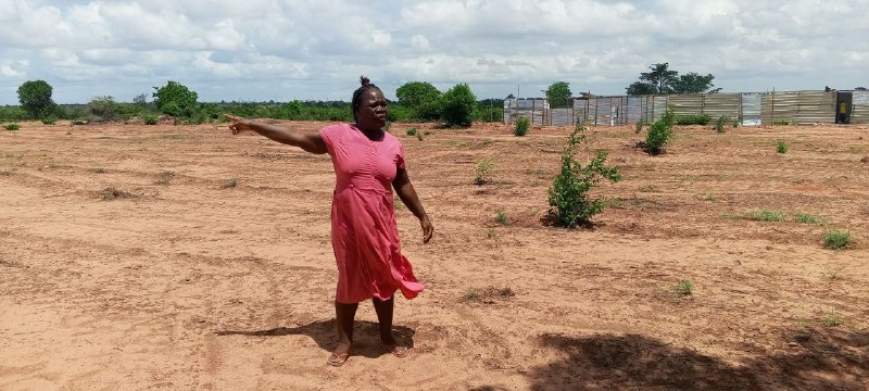 Cidadã acusa Administração do Calumbo de ocupar ilegalmente seu espaço de 16 hectares