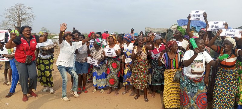 Moradores travam tentativa de homicídio por homens armados no terreno da empresa Konda Marta na Camama