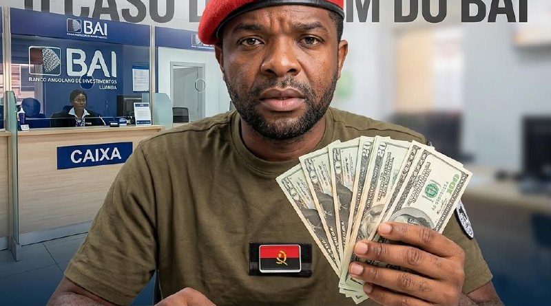 Activista Maurício Francisco acusado de fugir para EUA após ser expulso do BAI por roubo de dinheiro Activista Maurício Francisco acusado de fugir para EUA após ser expulso do BAI por roubo de dinheiro