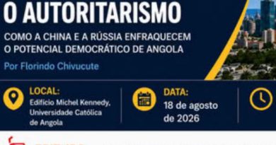 Friends of Angola apresenta relatório sobre como China e Rússia enfraquecem democracia em Angola “viabilizando autoritarismo” Friends of Angola apresenta relatório sobre como China e Rússia enfraquecem democracia em Angola “viabilizando autoritarismo”