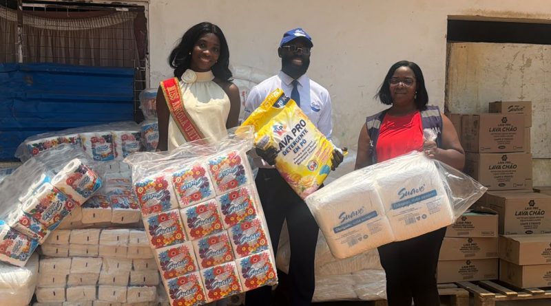 Empresa Suave reforça apoio social com doação de produtos ao Centro Luther Rescova em Luanda